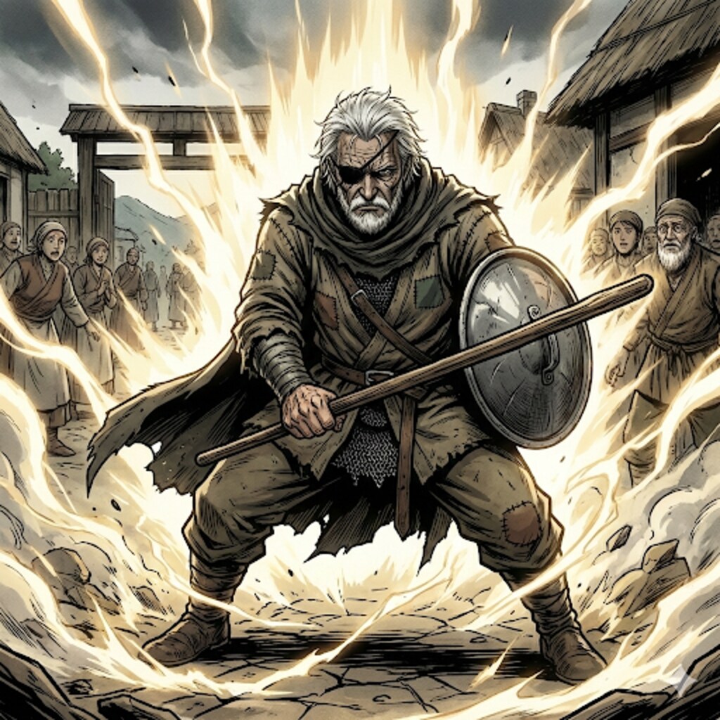 初期装備の熟練冒険者