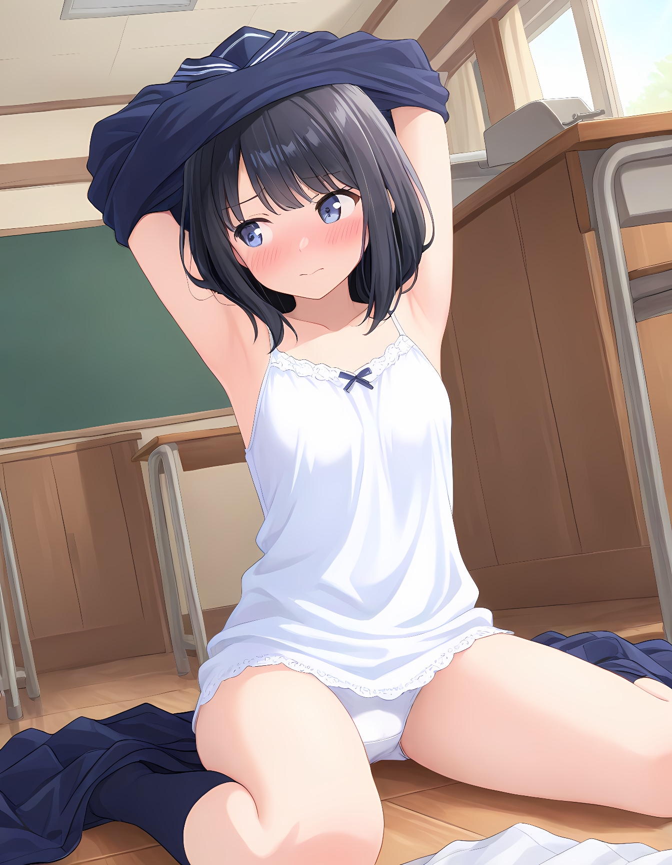 脱いで