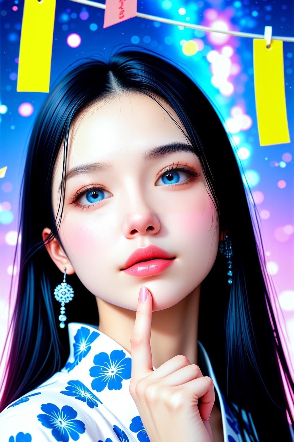 七夕: 短冊に願いを込めて