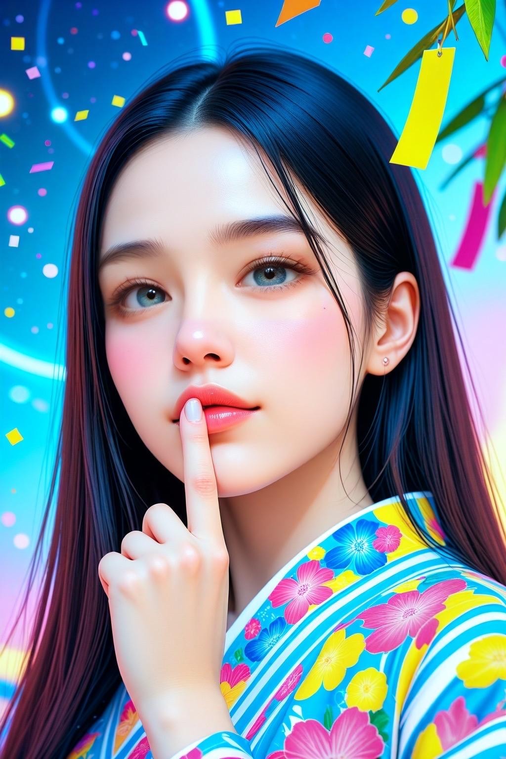 七夕: 短冊に願いを込めて