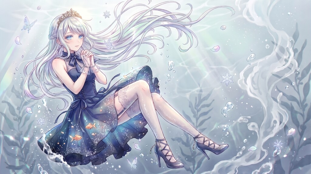 深蒼泡沫の祈冠