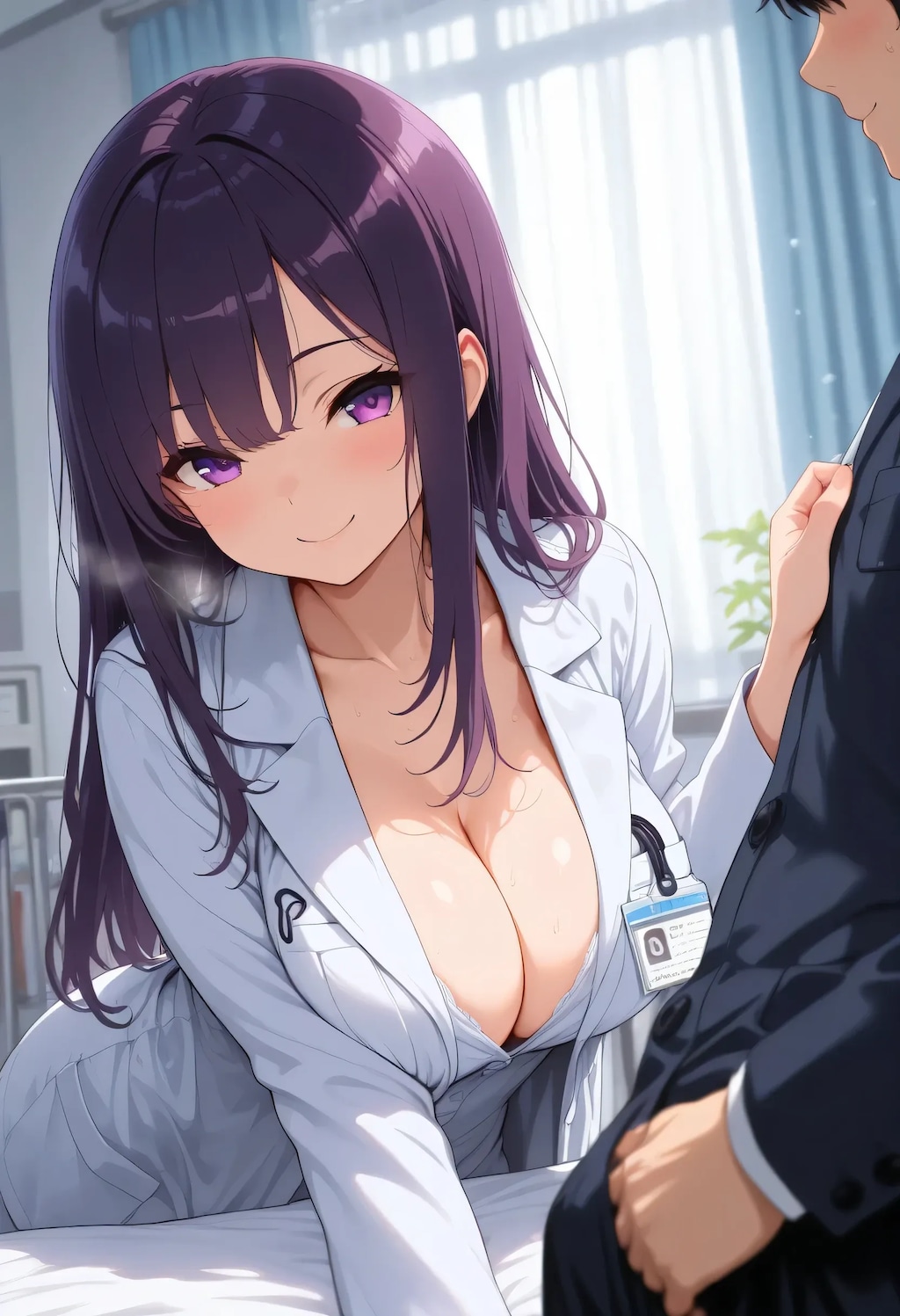 は〜いどうされました〜💓 女医のパルちゃん