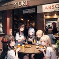 ビールで女子会 2枚目