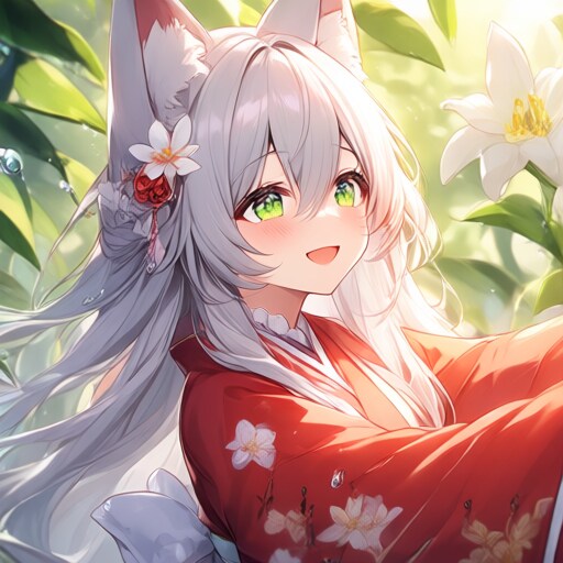 狐白 | の人気AIイラスト・グラビア