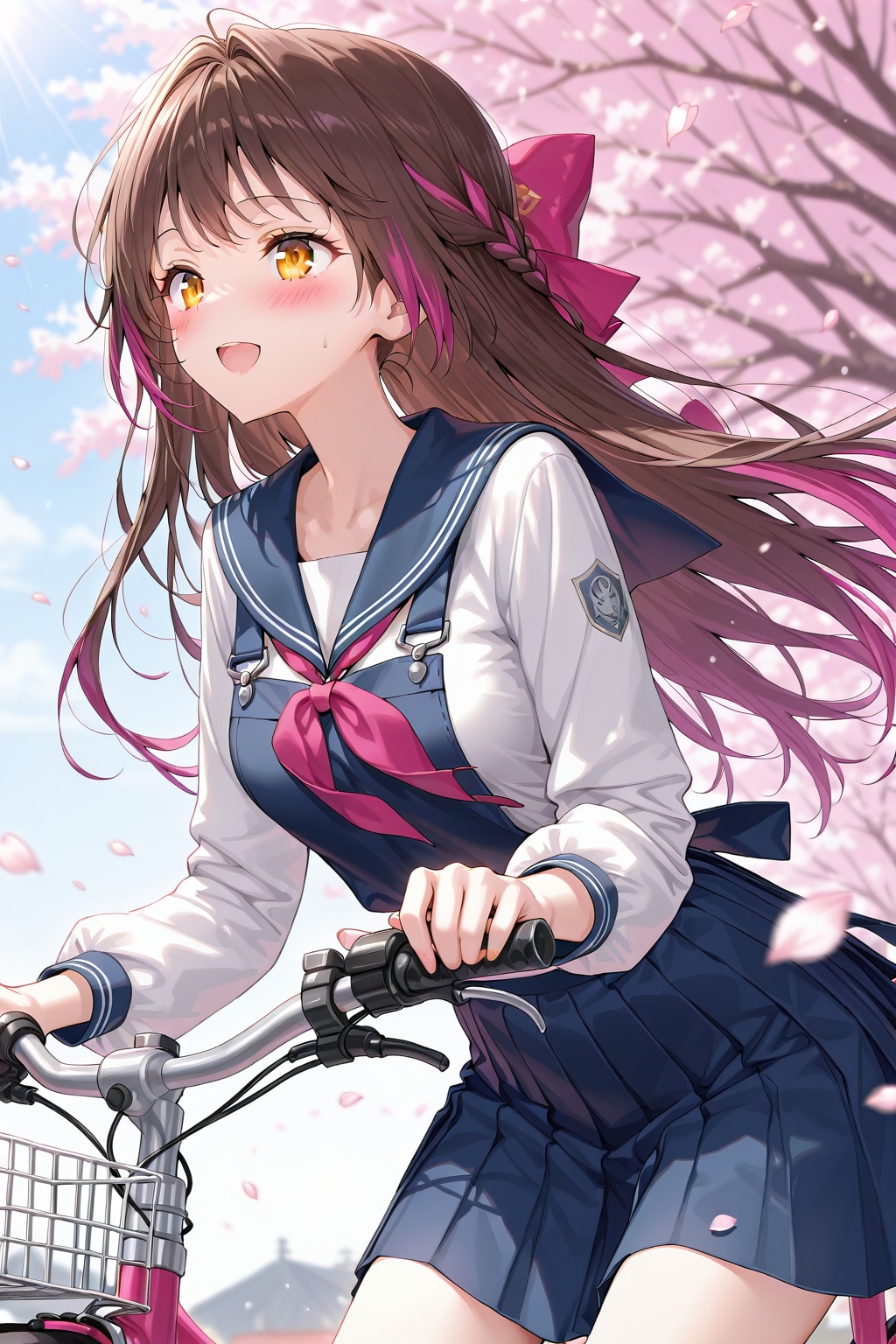 赤いリボンの風