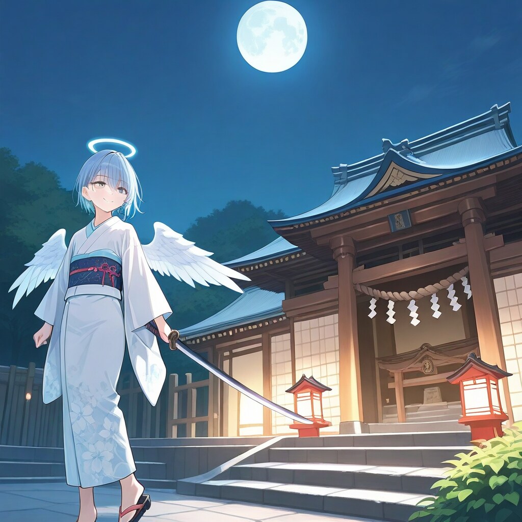 夜のサムライ天使さん！