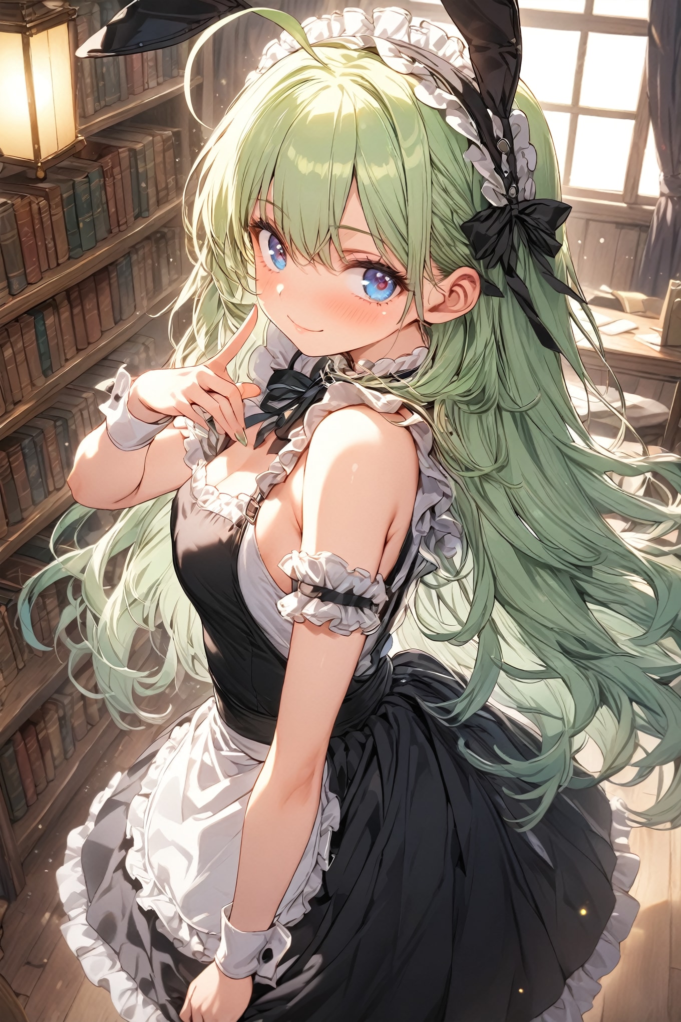 メイドバニーさんSDXL版 | の人気AIイラスト・グラビア