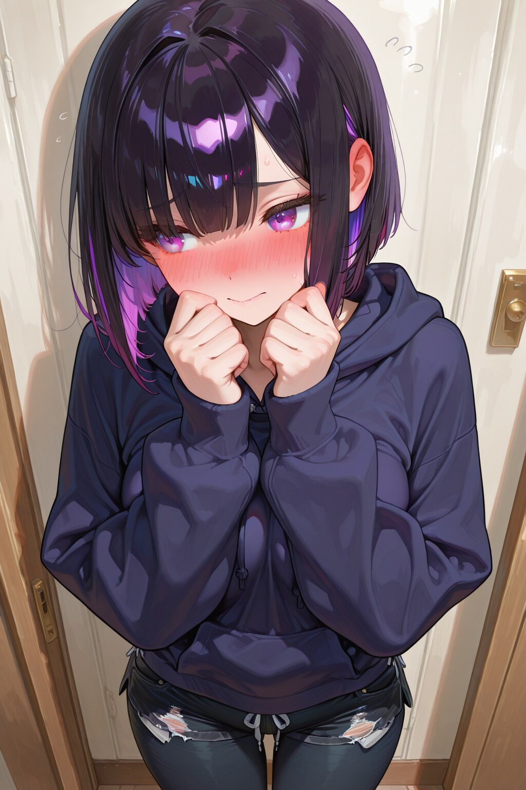紫色が似合う女の子　おまけ2