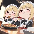 やったらめったらおっ好み焼きもぐもぐメイドっちゃん 8枚目