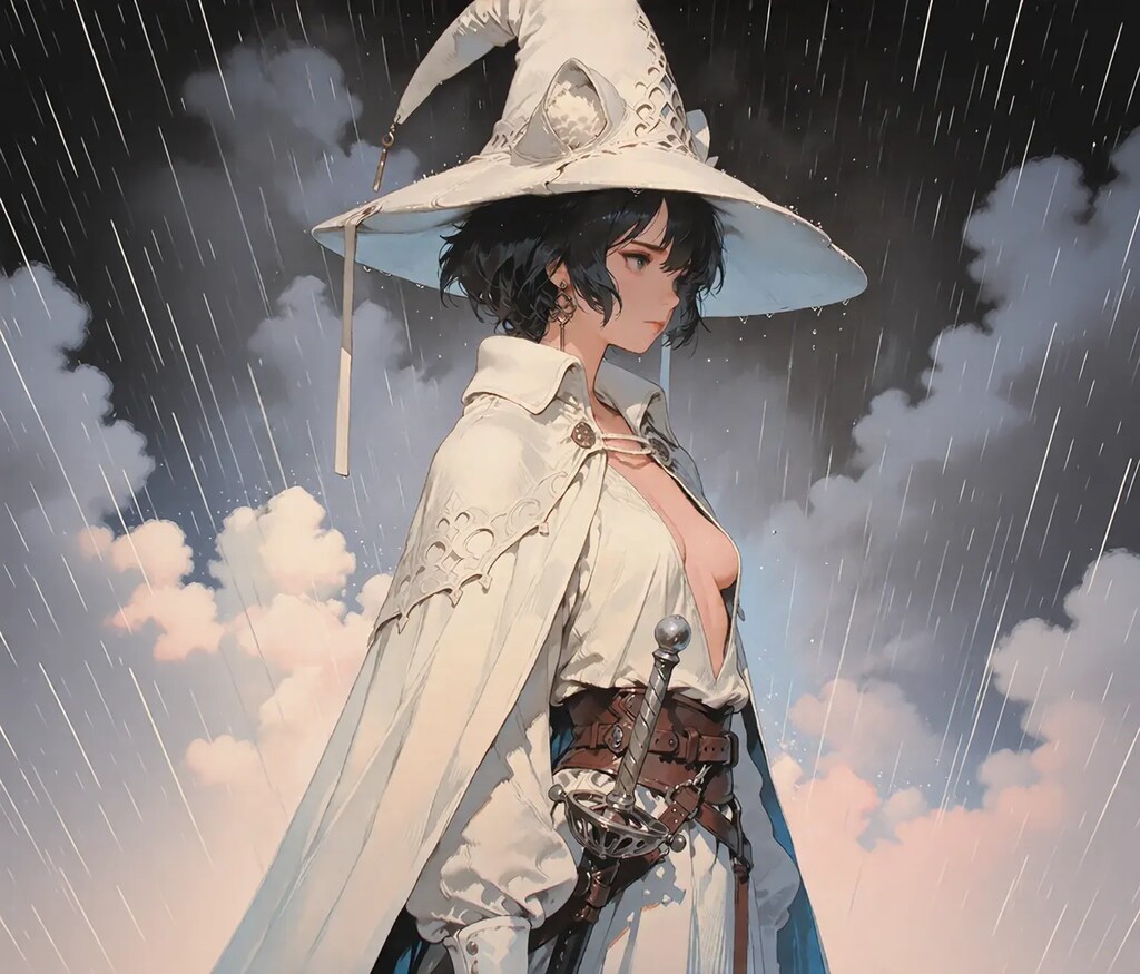 雨の魔法剣士