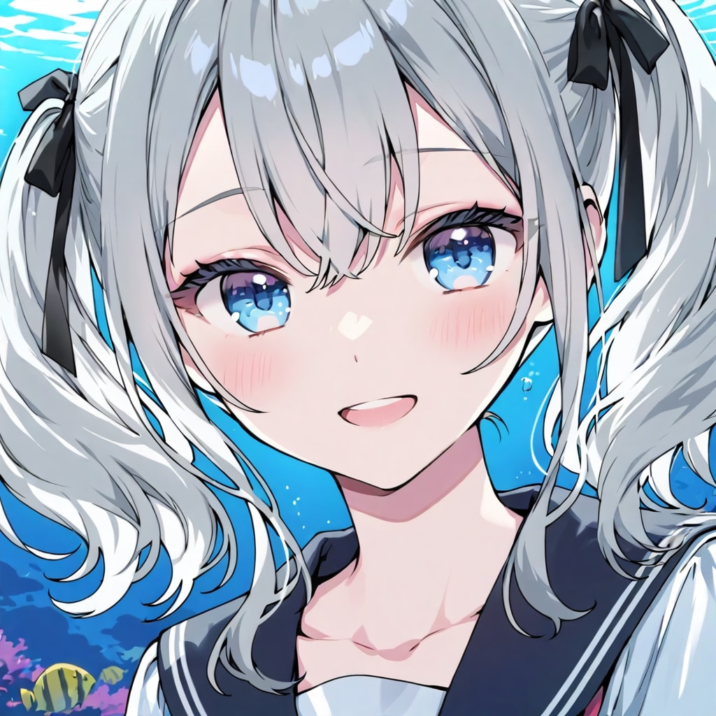 水族館デート中