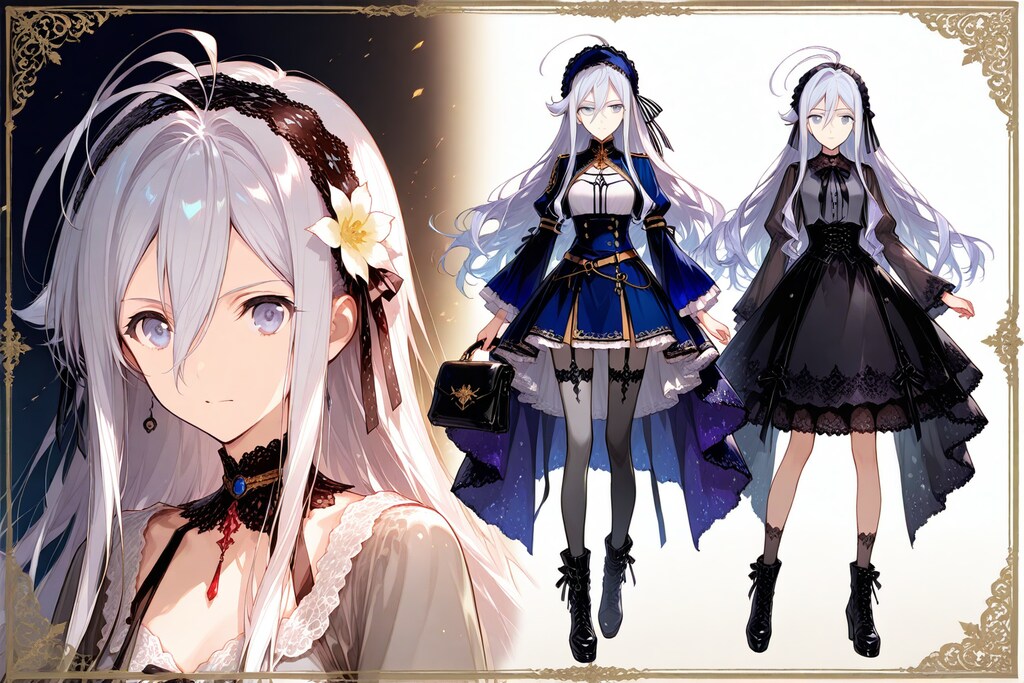 ヴラディレーナ・ミリーゼ「ゴシック風ファッションを着る」