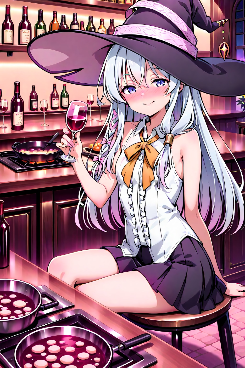 葡萄投げ祭り開催５秒前 | の人気AIイラスト・グラビア