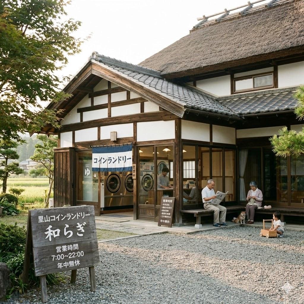 古民家コインランドリー