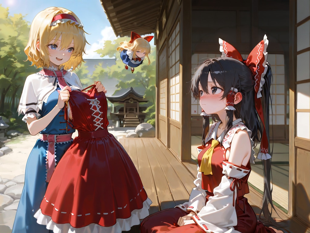 きょうのれいむさん（ファッションショーの日）