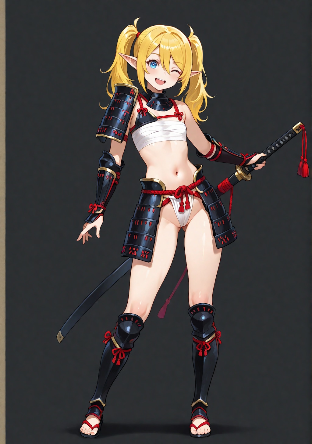 ビキニアーマー和風コンセプト