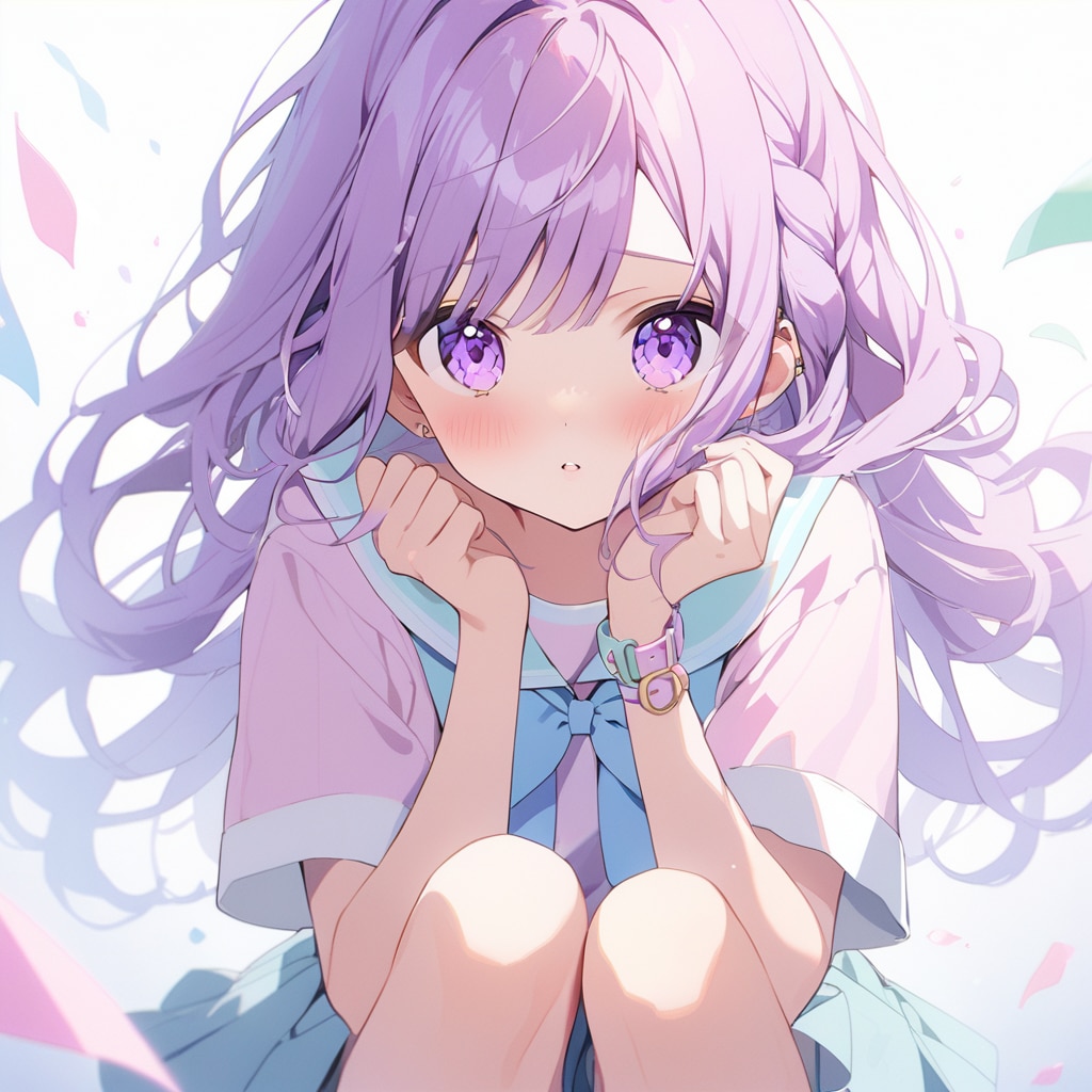 パステル少女