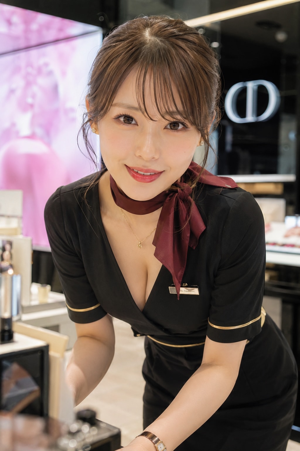 美容部員お姉さん