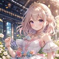 お花とドレスとプリンセスと 2枚目