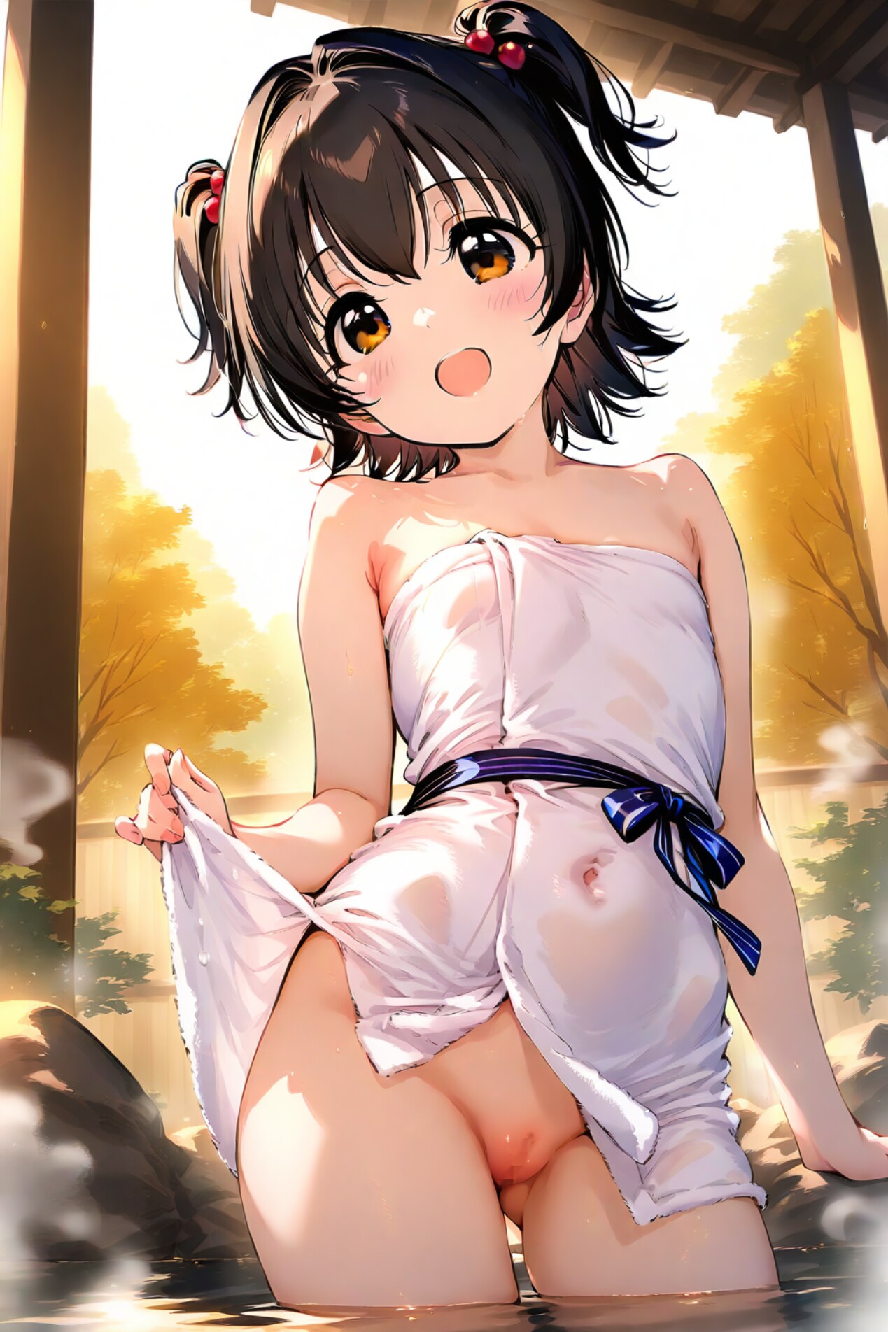 みりあちゃんとお風呂たいむ ② 『タオル？ うん良いよ 貸してあげる！』