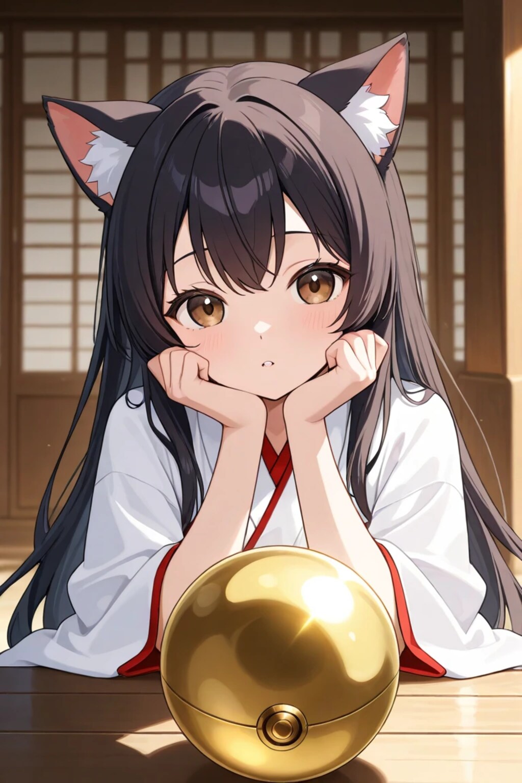 お昼のゴールデンボール