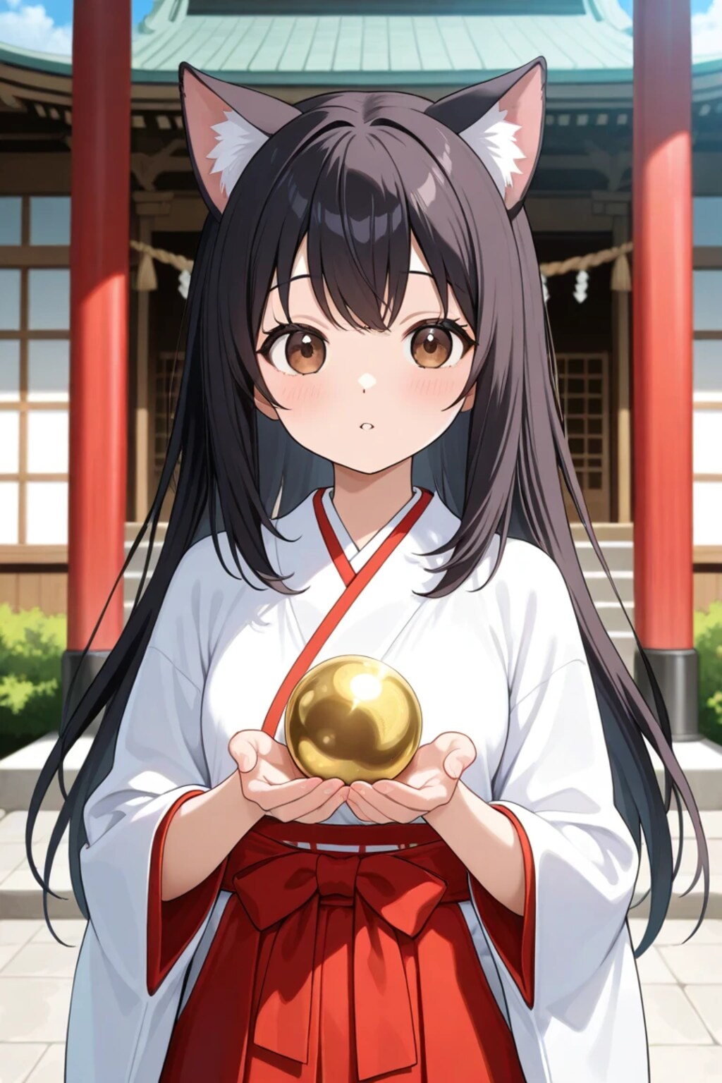 お昼のゴールデンボール