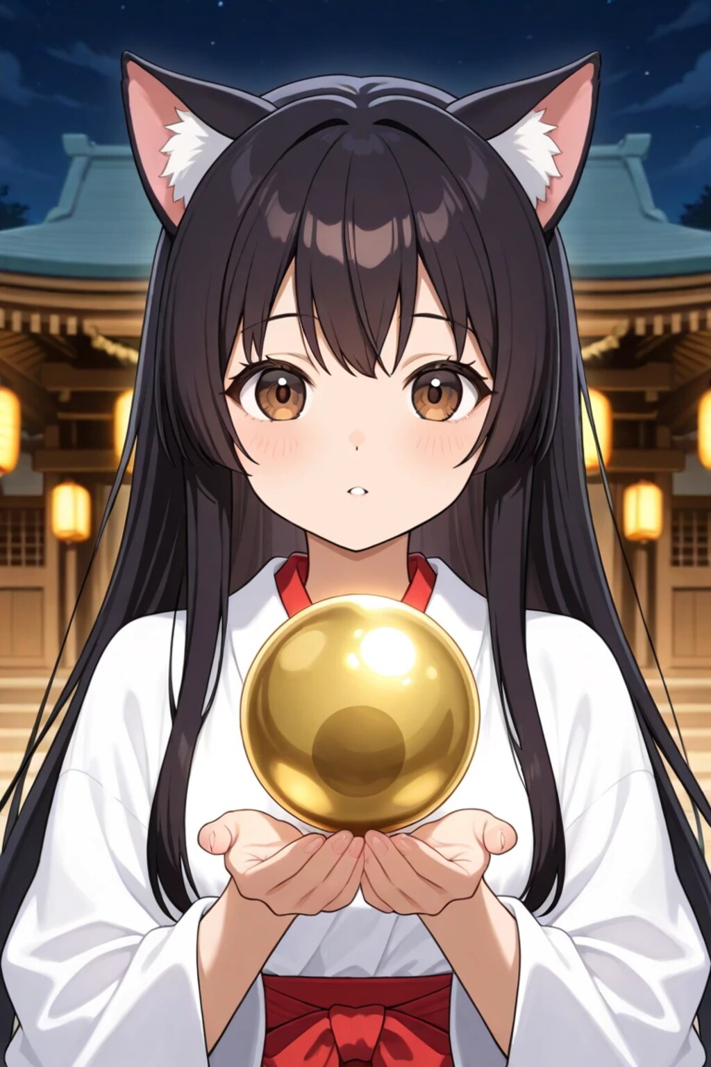 お昼のゴールデンボール