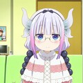 小林さんちのメイドラゴン　カンナ　🐲　眼鏡！ 2枚目