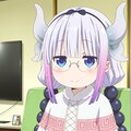 小林さんちのメイドラゴン　カンナ　🐲　眼鏡！ 3枚目