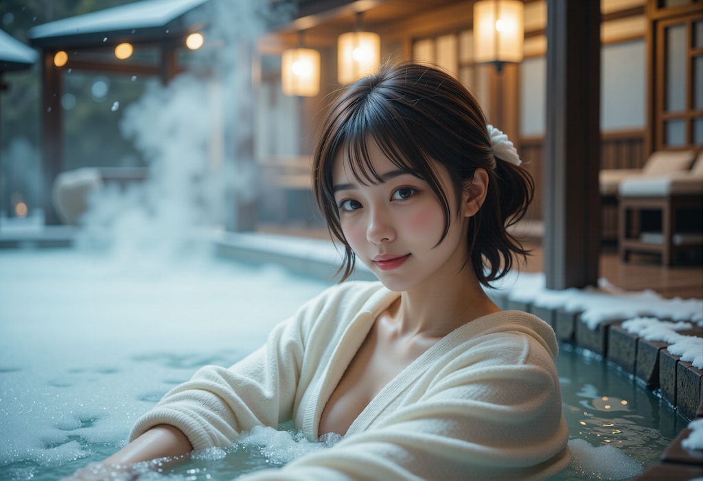 冬の溫泉