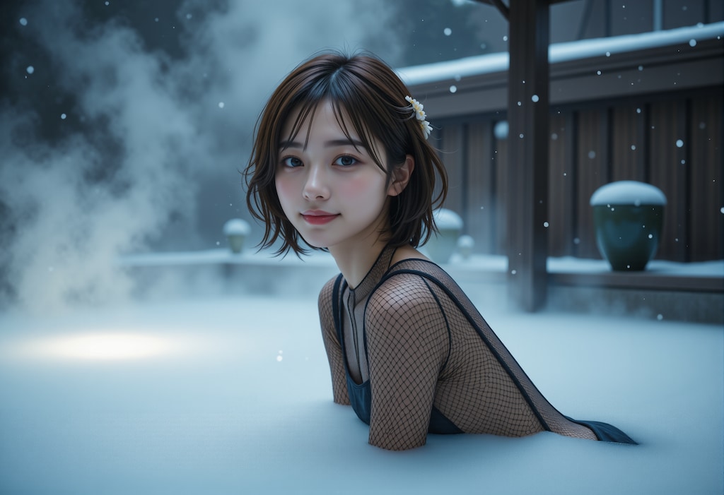 冬の溫泉