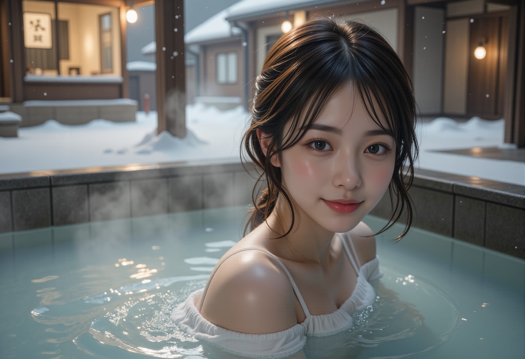 冬の溫泉