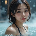 冬の溫泉 2枚目