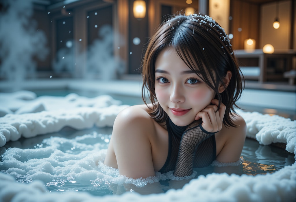 冬の溫泉