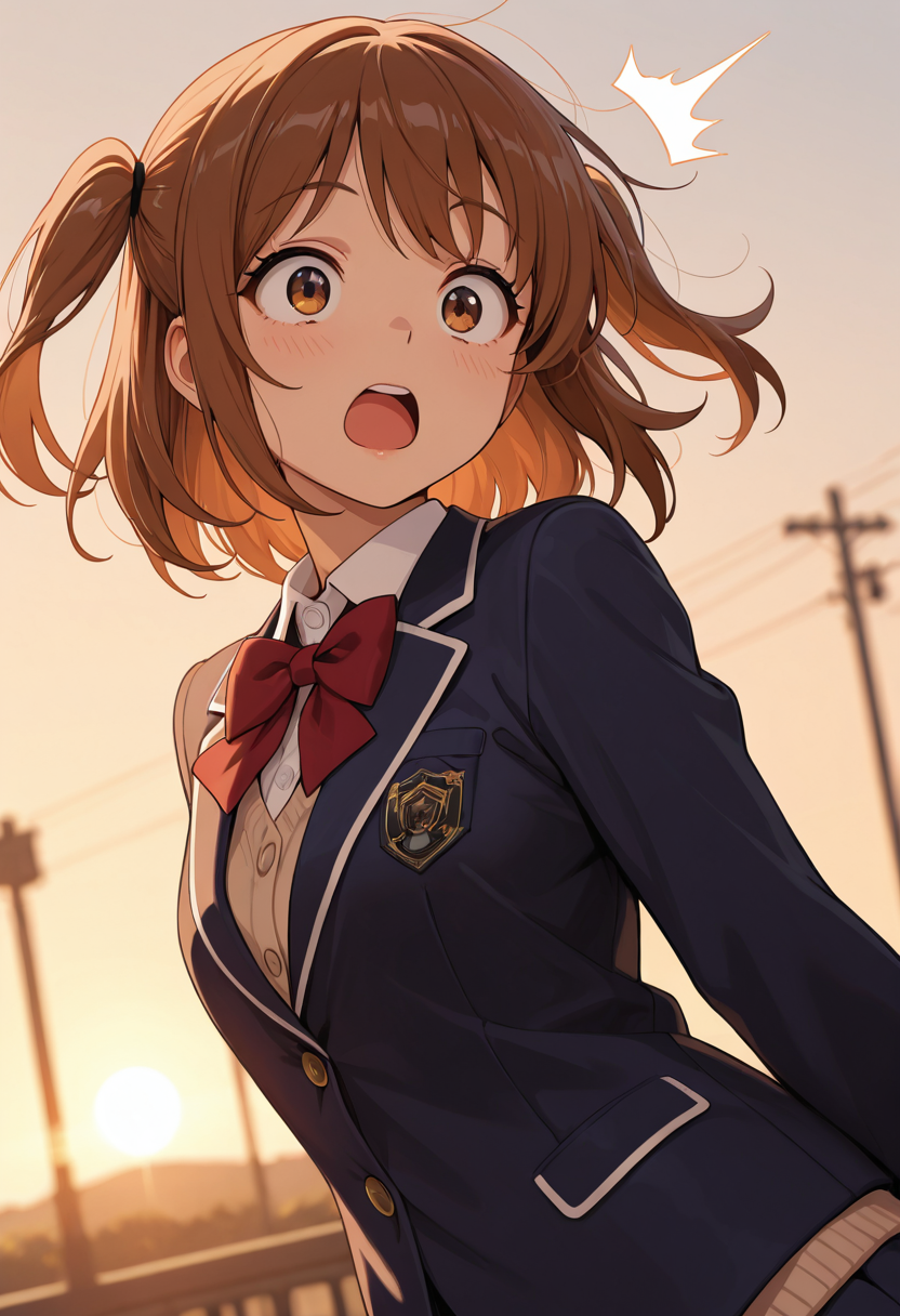 夕暮れの不意打ち