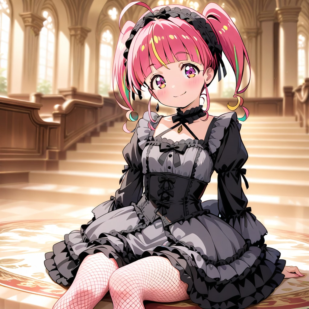 【ちち生】ゴスロリ・ひかる。 | の人気AIイラスト・グラビア