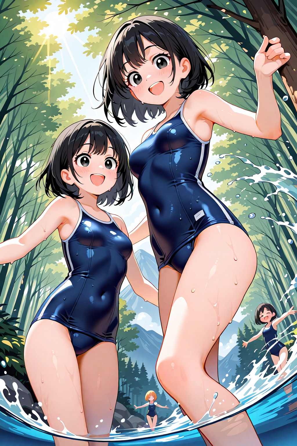 夏の川遊びと言えば…