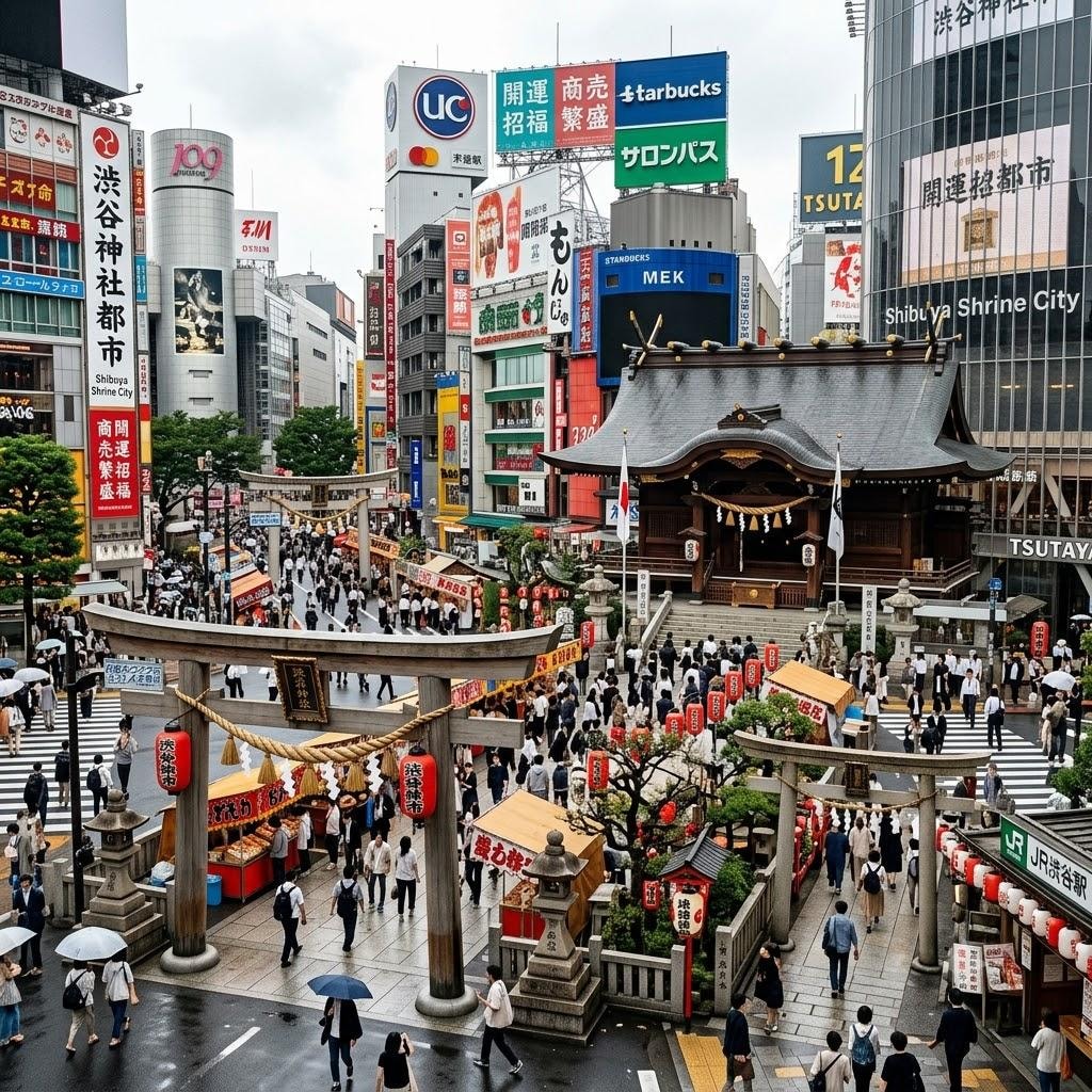 神社っぽい渋谷