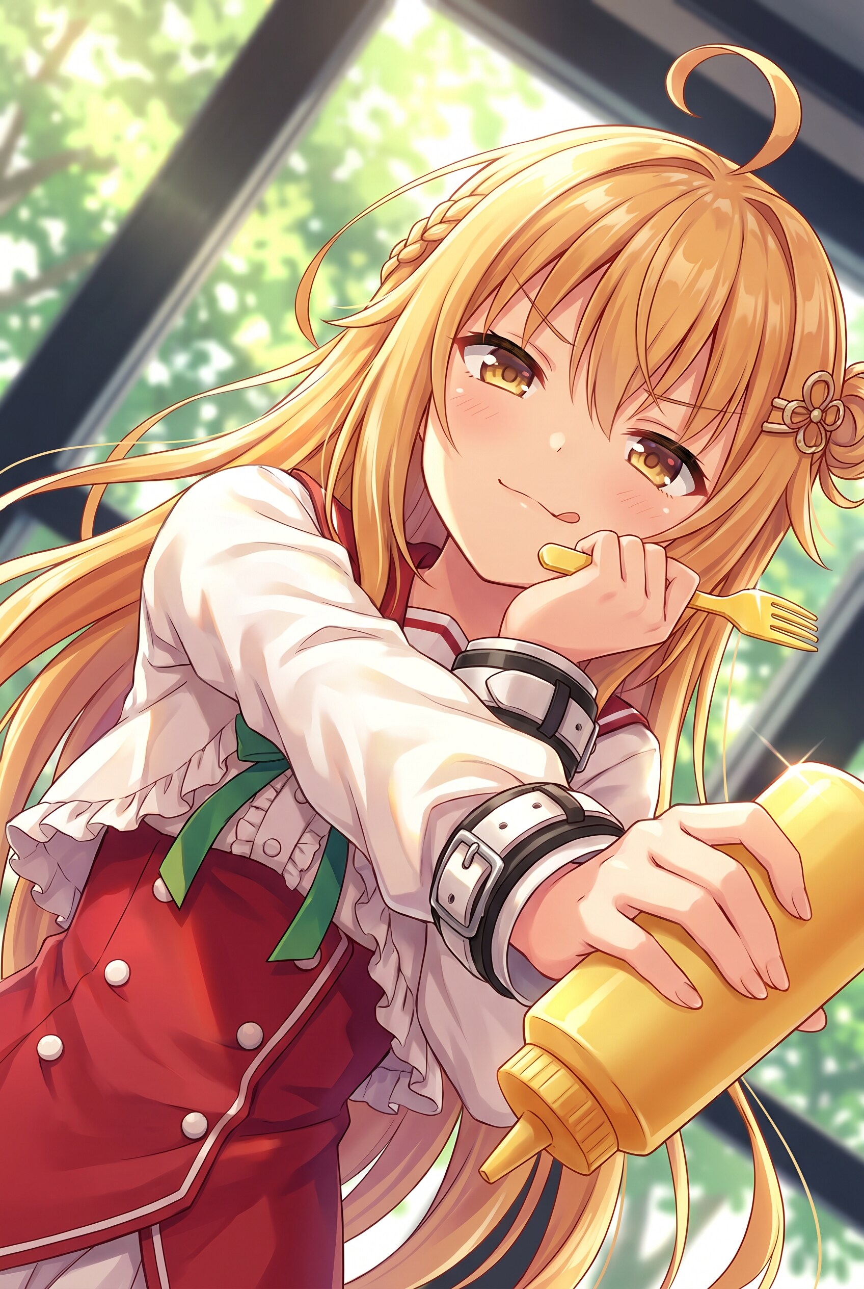 陽光に戯ぶ金髪姫 | の人気AIイラスト・グラビア