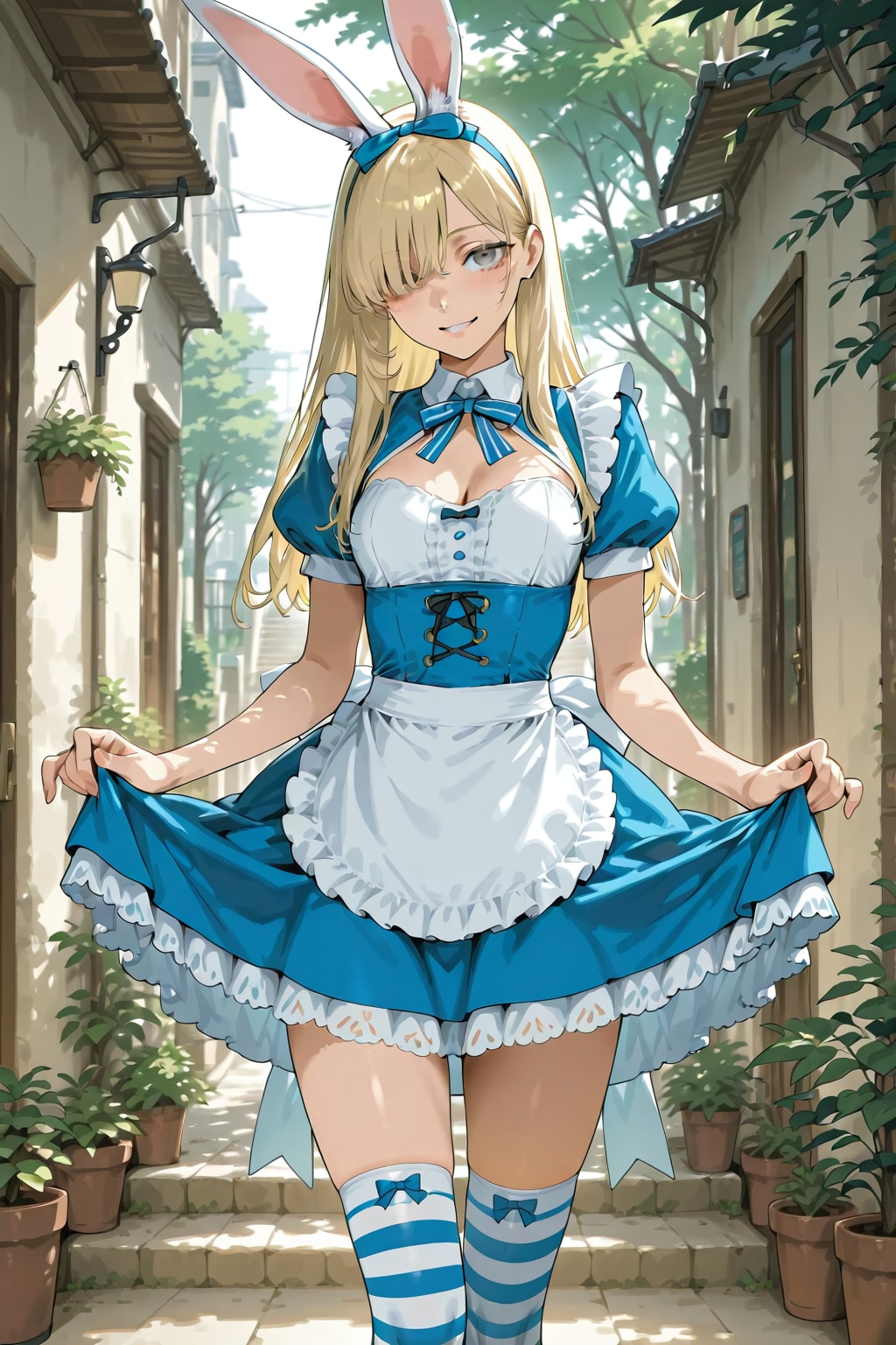 不思議の国のアリスのコスプレ💕