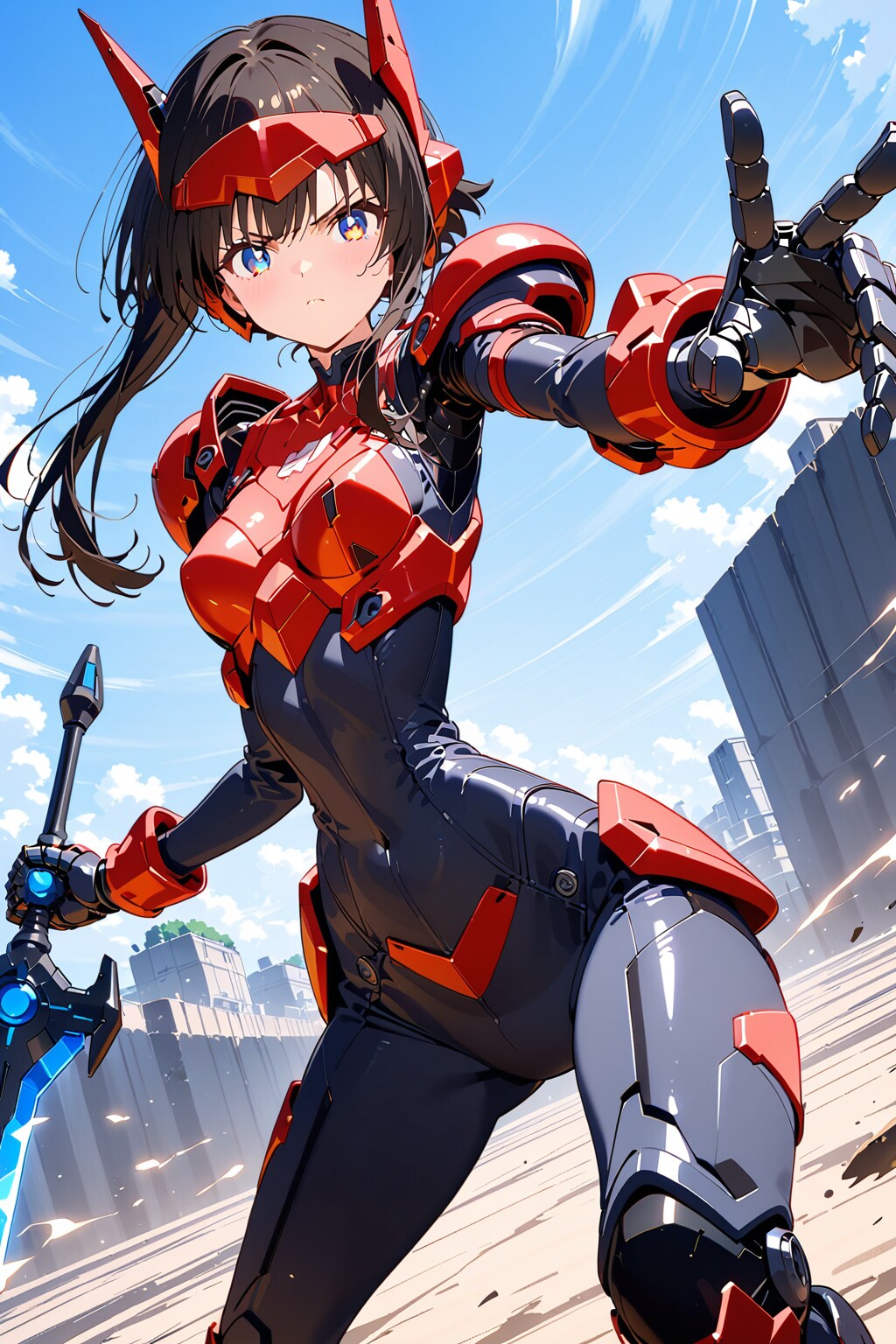 アンドロイドガール【ちちぷいバージョン】 | の人気AIイラスト・グラビア