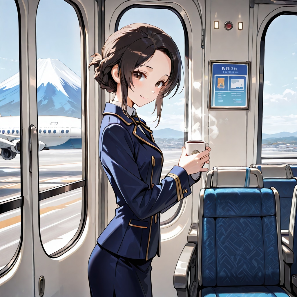 謎の機内シチュエーション
