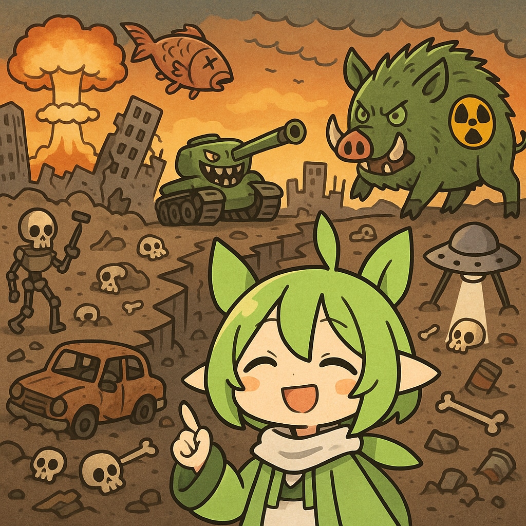 終末世界を考える | の人気AIイラスト・グラビア