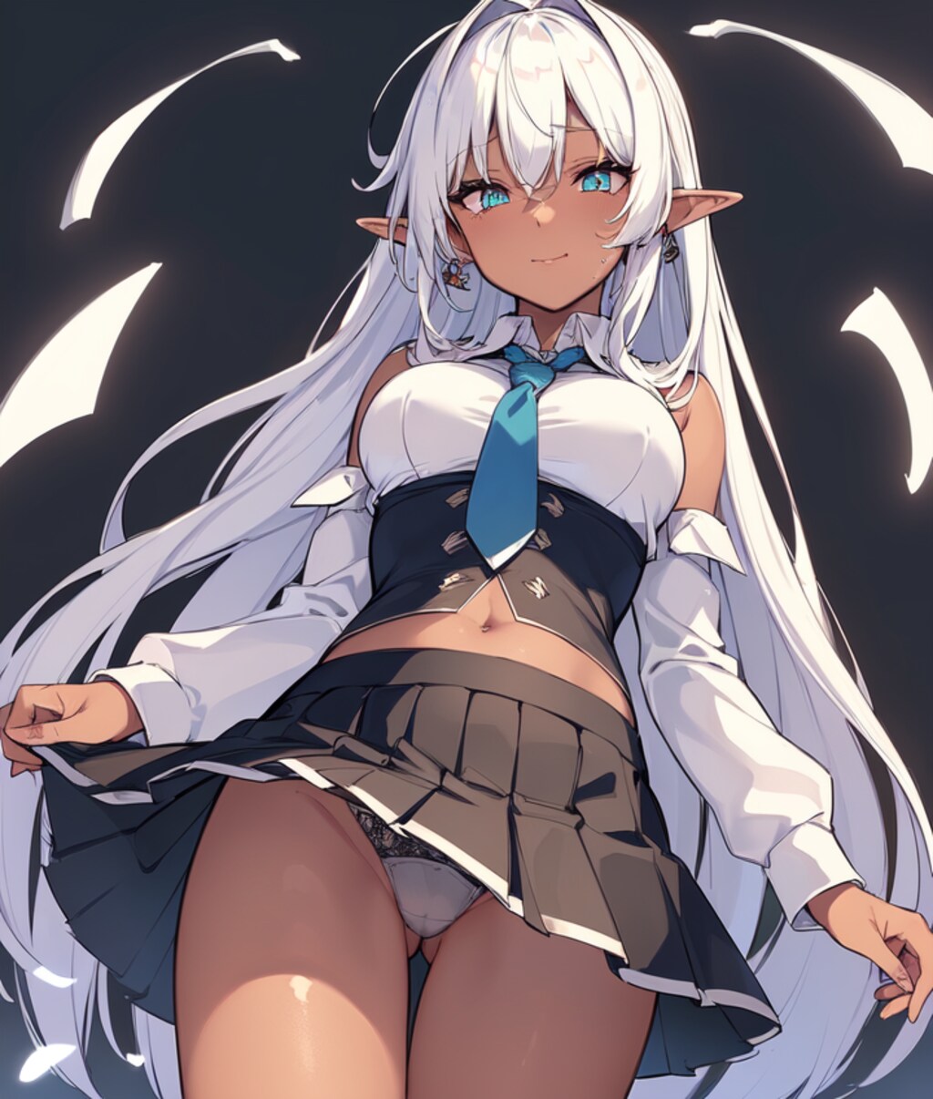 制服褐色エルフ