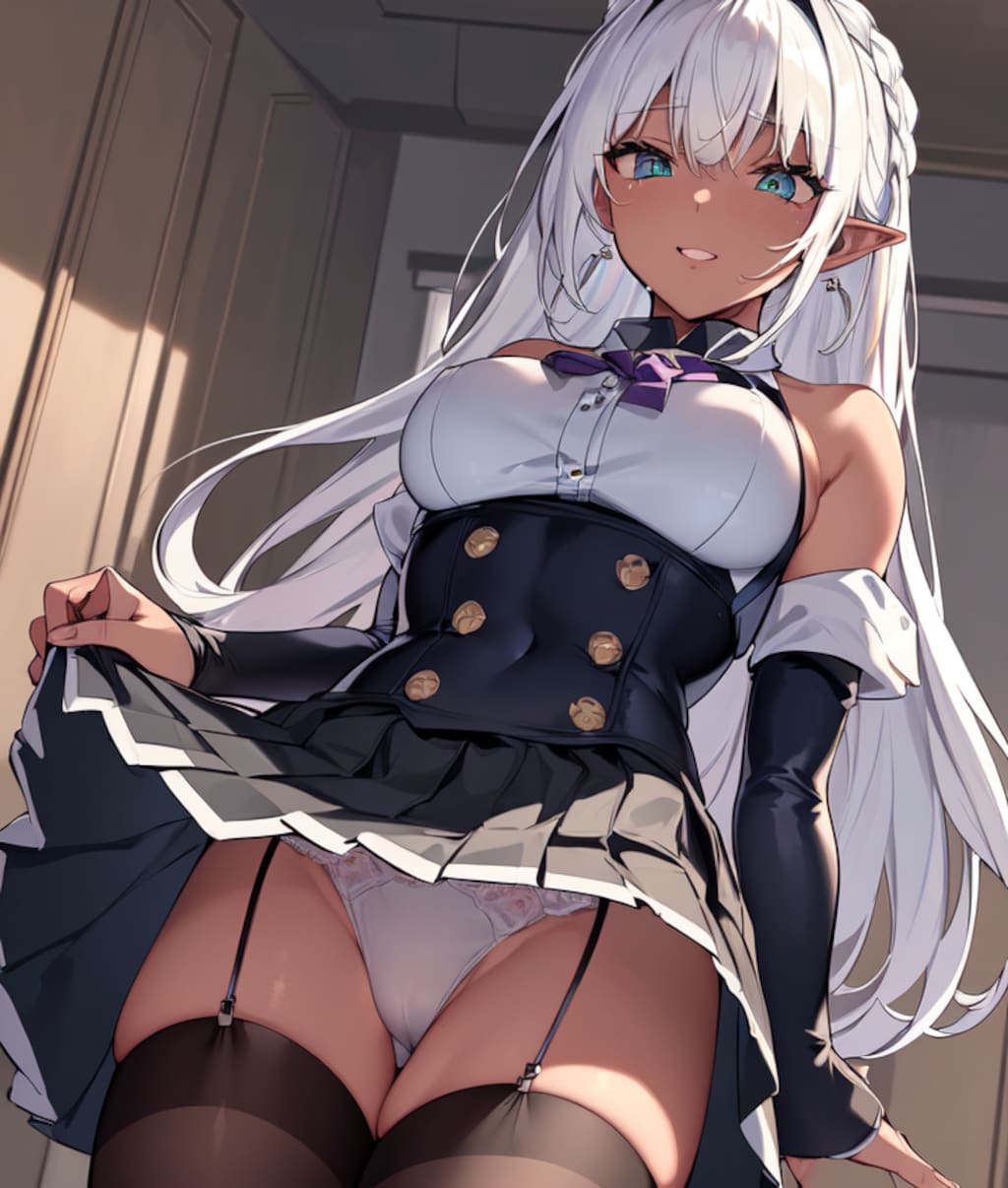 制服褐色エルフ