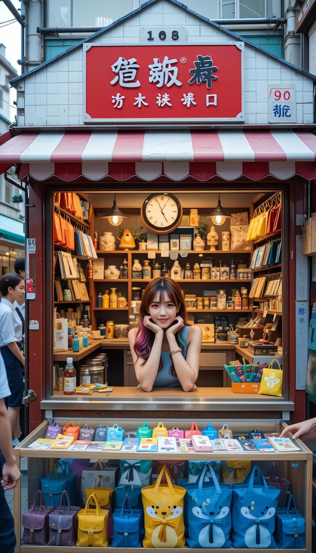 カバン屋のカバン娘(ダジャレ)