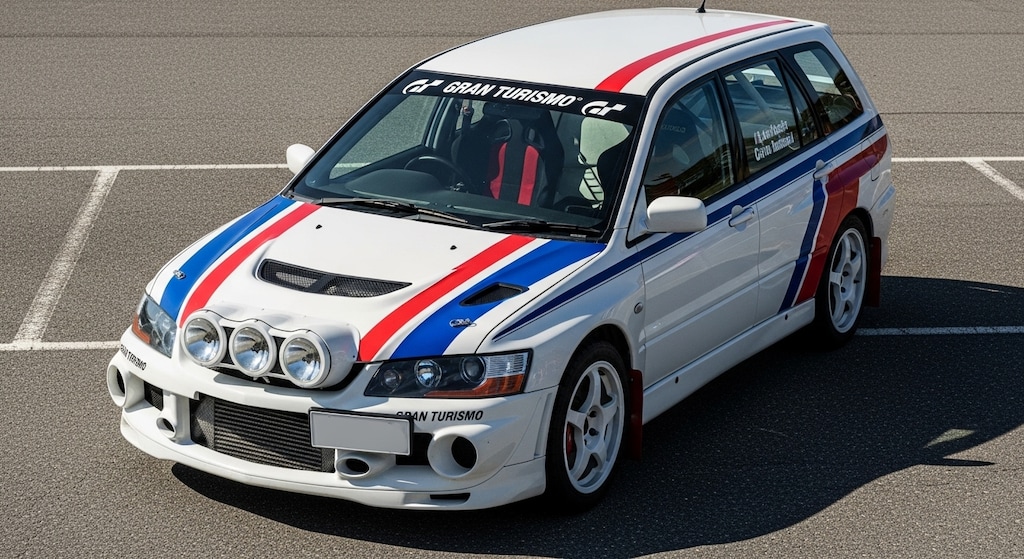 ランサーエボリューションワゴンラリーカー