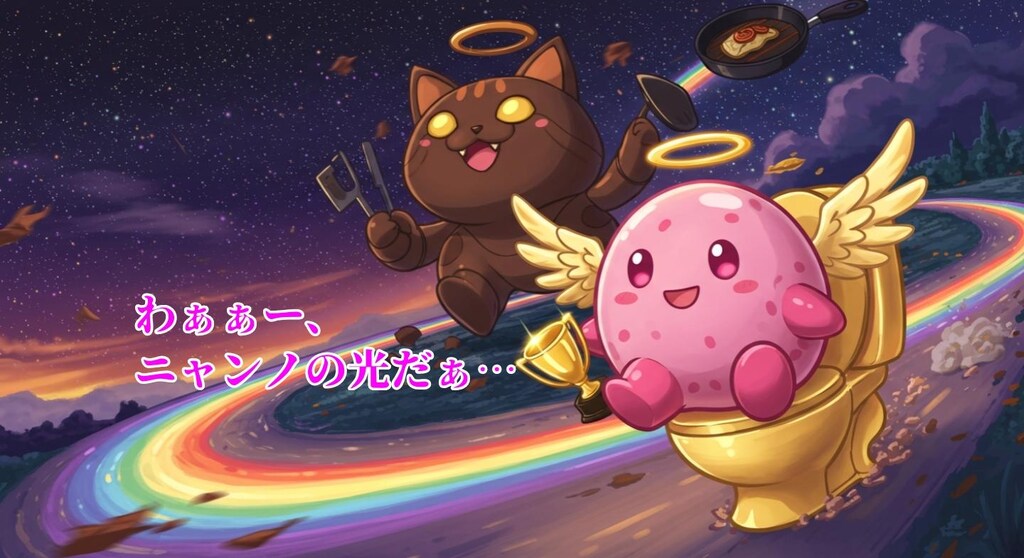 ももほうくん 生体細胞代表 第一回トイレめでたい会 Winning Run! 【ニャンノ世界】