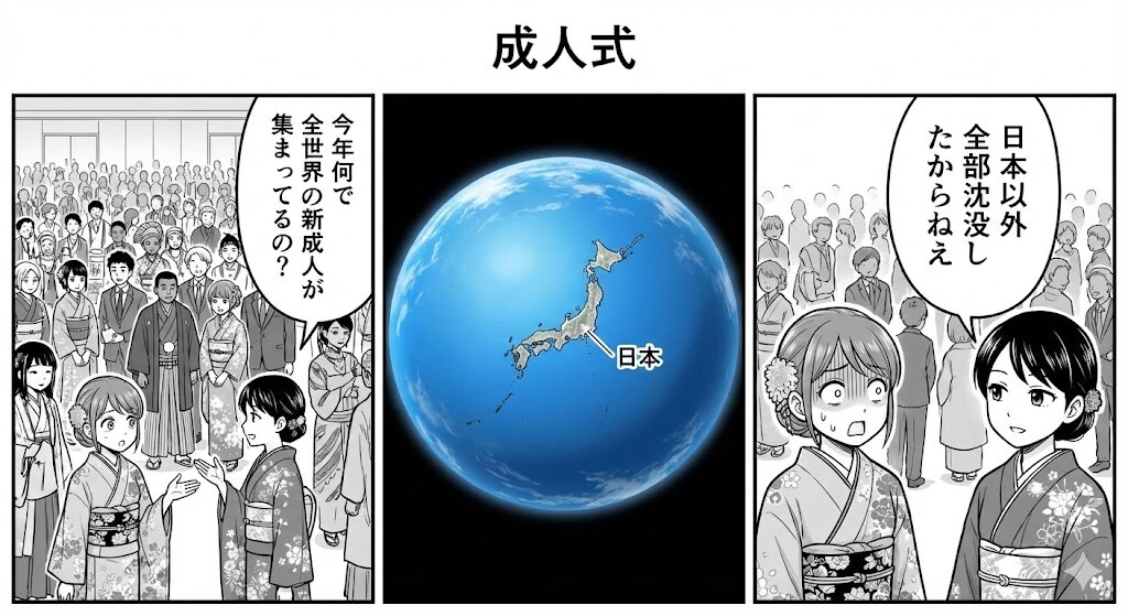 とある成人式に全世界から参加希望者が殺到。なにがあった？