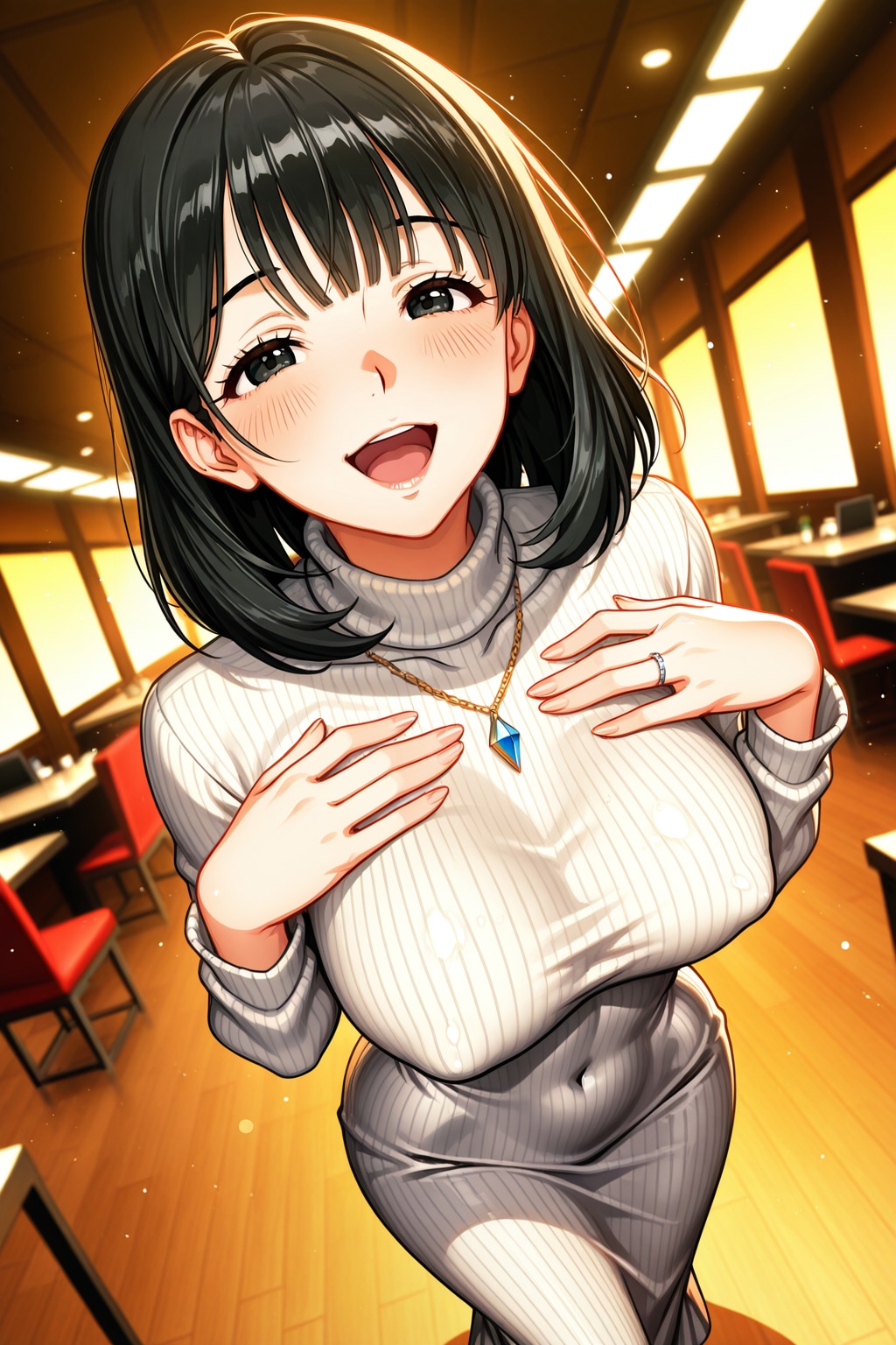 お気に入りのネックレス | の人気AIイラスト・グラビア